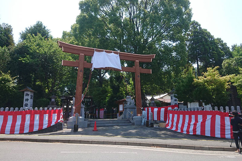 三宮神社 基礎工事